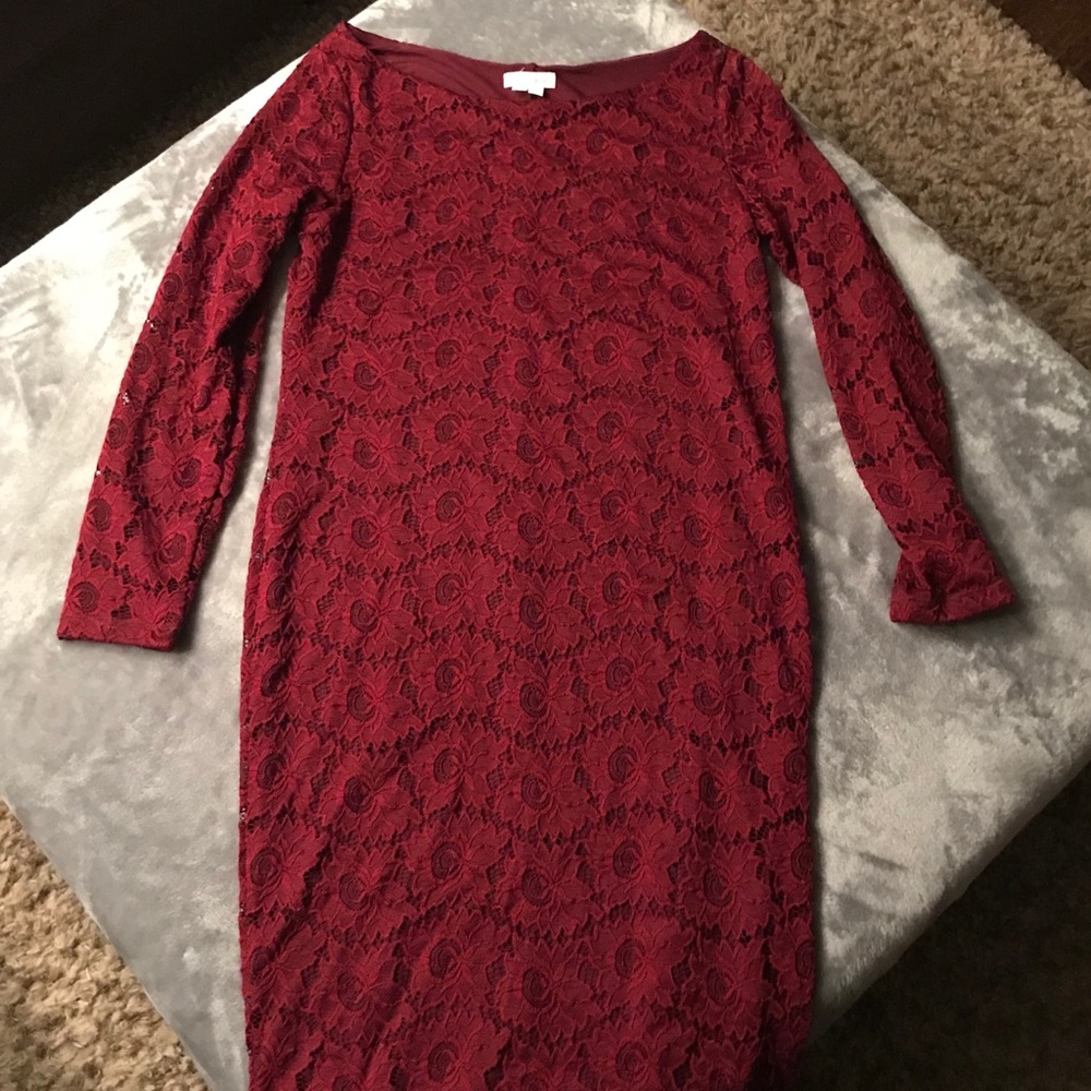 擄 Maternity Ingrid and Isabel Lace Dress